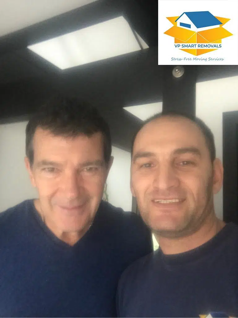 VP Smart Removals -Antonio Banderas VP Smart Removals- Happy Customer